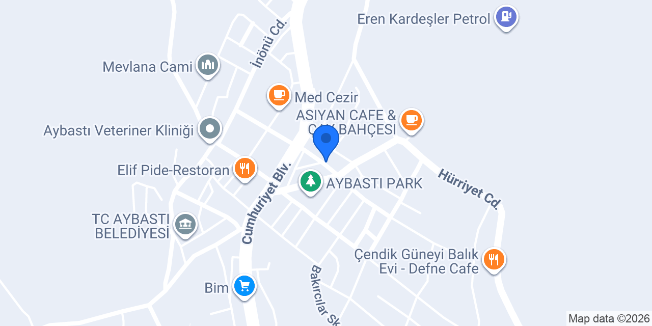 Diş Hekimi Arif Şahin konumu