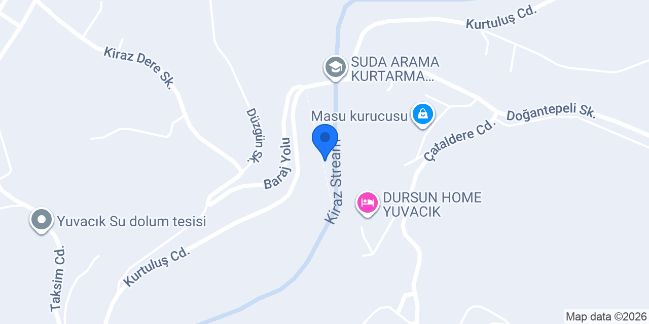 Baraj Karayemiş Kafe konumu