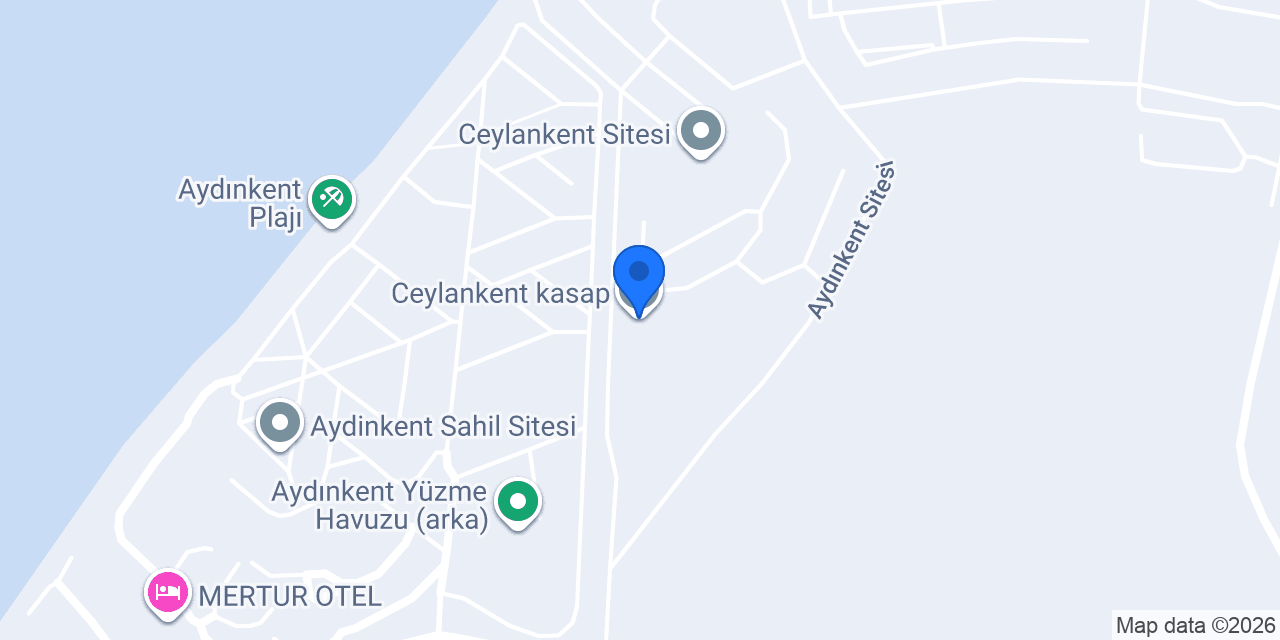 Ceylankent kasap konumu