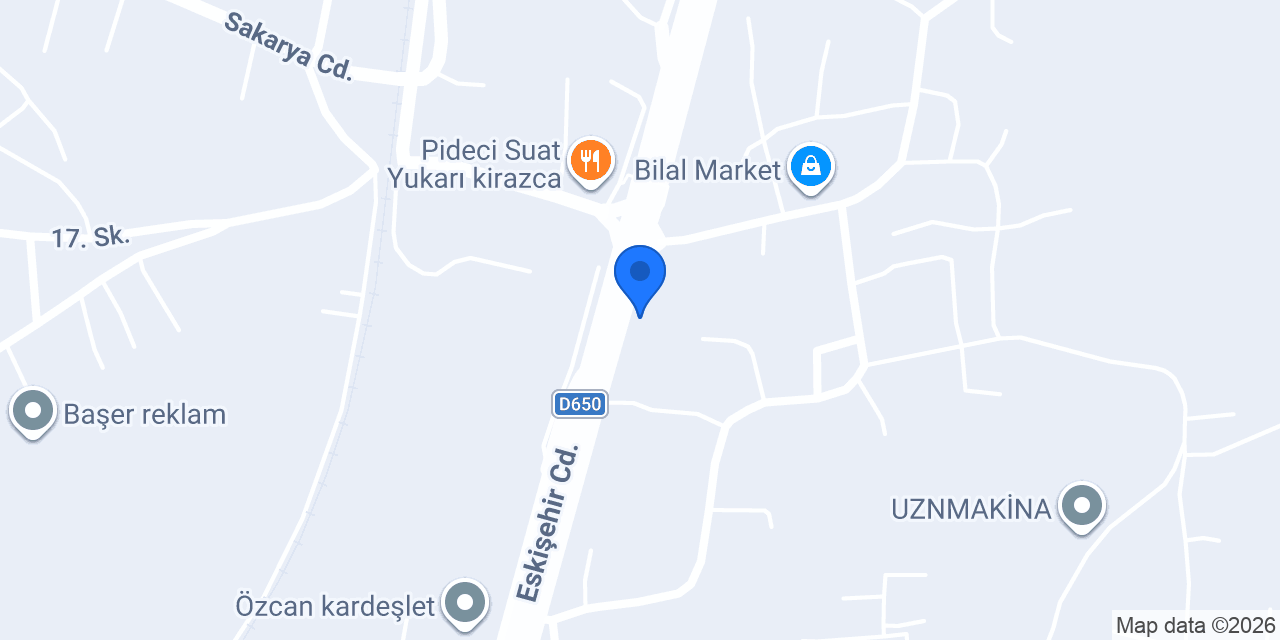 Emir yapı prefabrik konumu