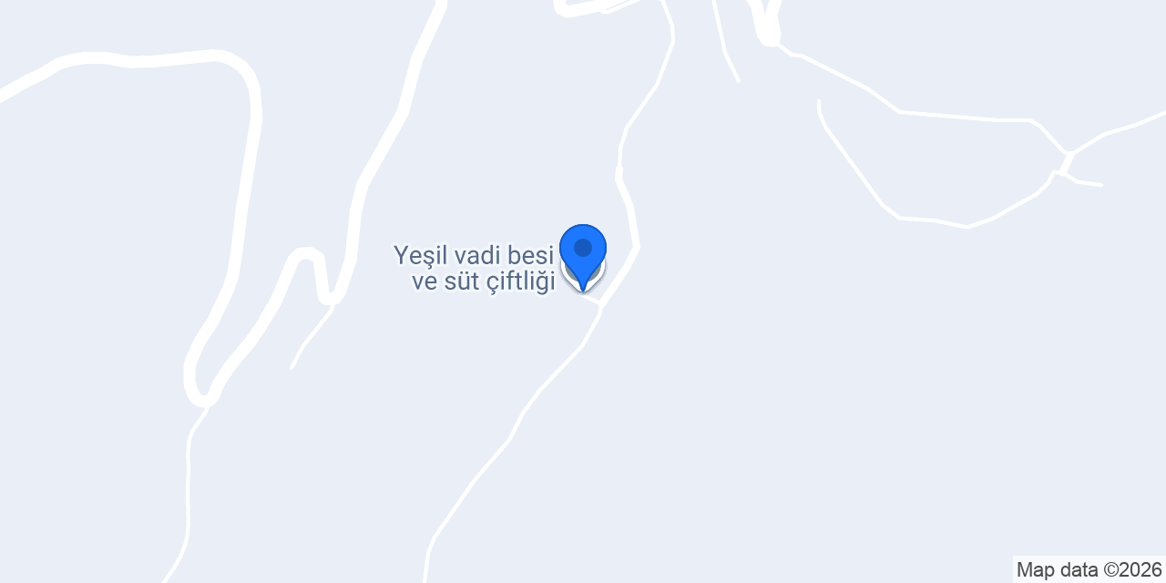 Yeşil vadi besi ve süt çiftliği konumu