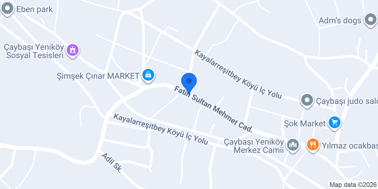 Aktürk Oto konumu