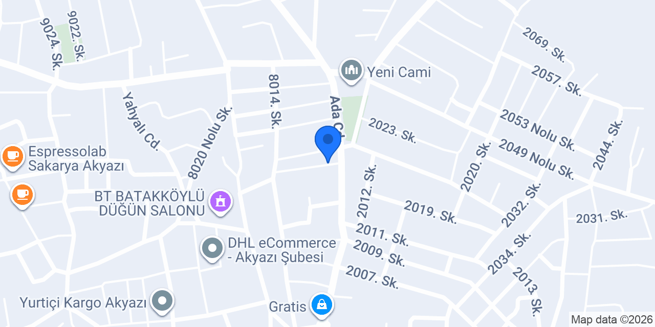 Arada Cafe & Fast Food konumu