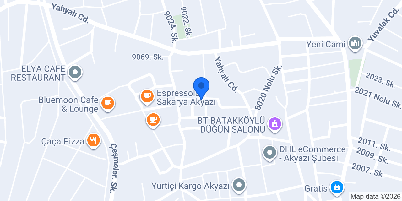 Hayat Eczanesi konumu