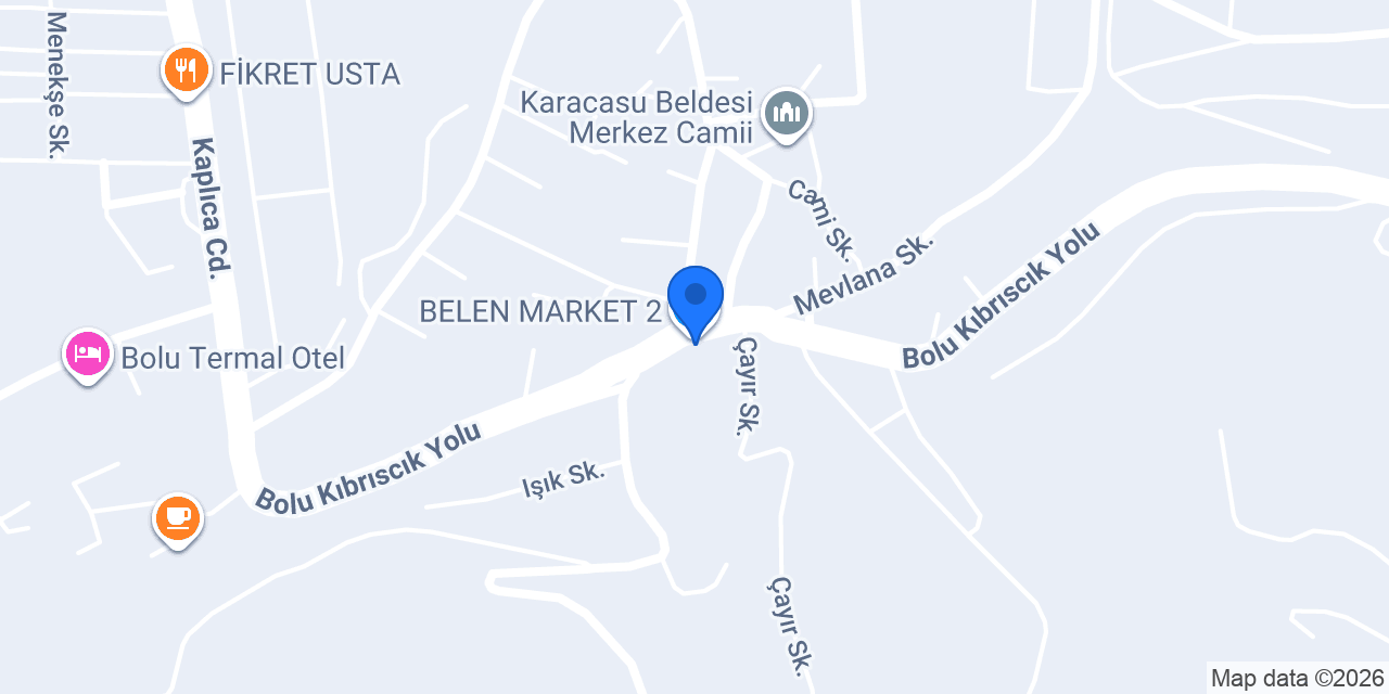 BELEN MARKET 2 konumu