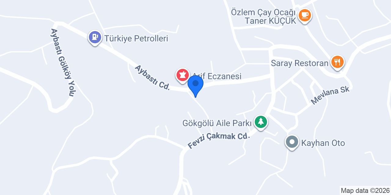 Şafak Eczanesi konumu