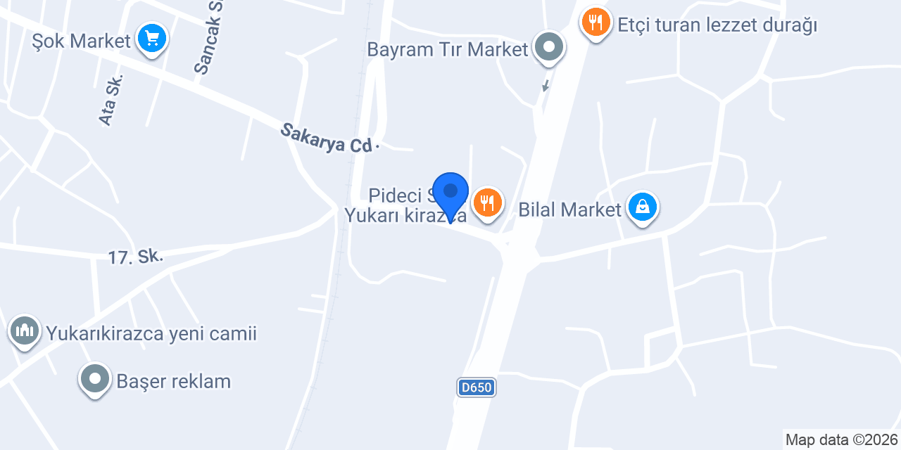 Haçeş Evleri konumu