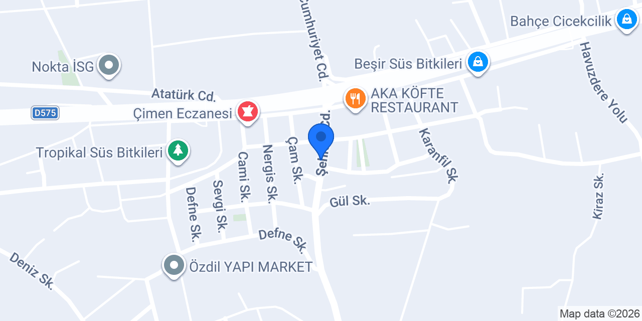 İşcan Gıda konumu