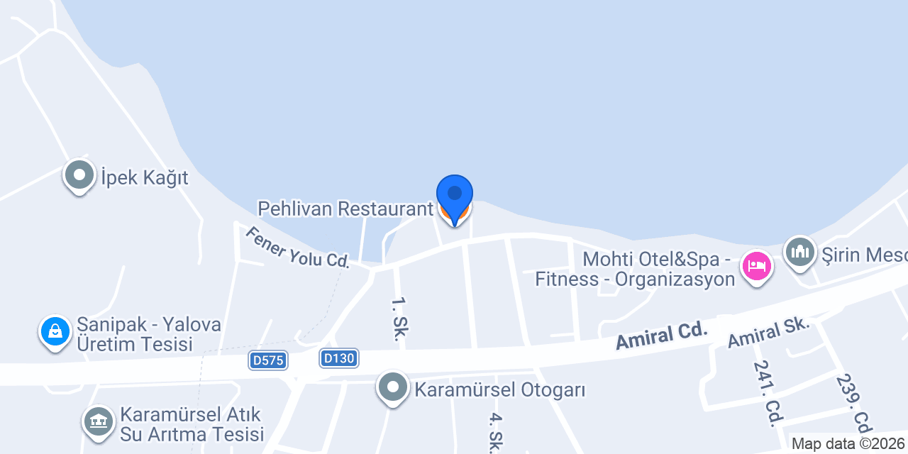 Pehlivan Restaurant konumu