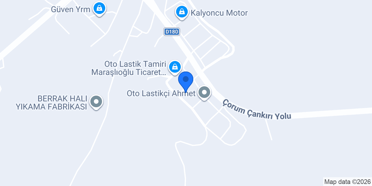 OTO LASTİKCİ konumu