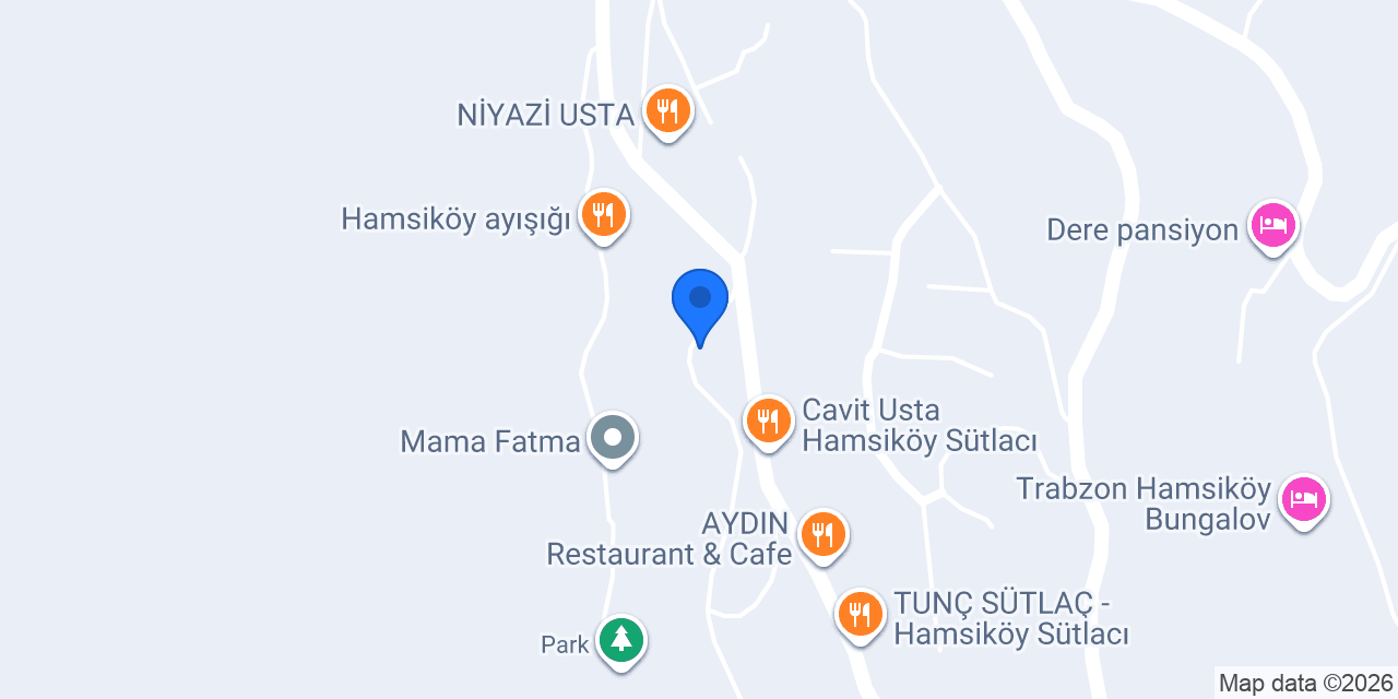 Hamse Doğa Hamsiköy Restaurant konumu