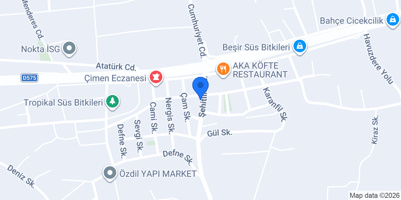 Bakış Cafe & Kıraathane konumu