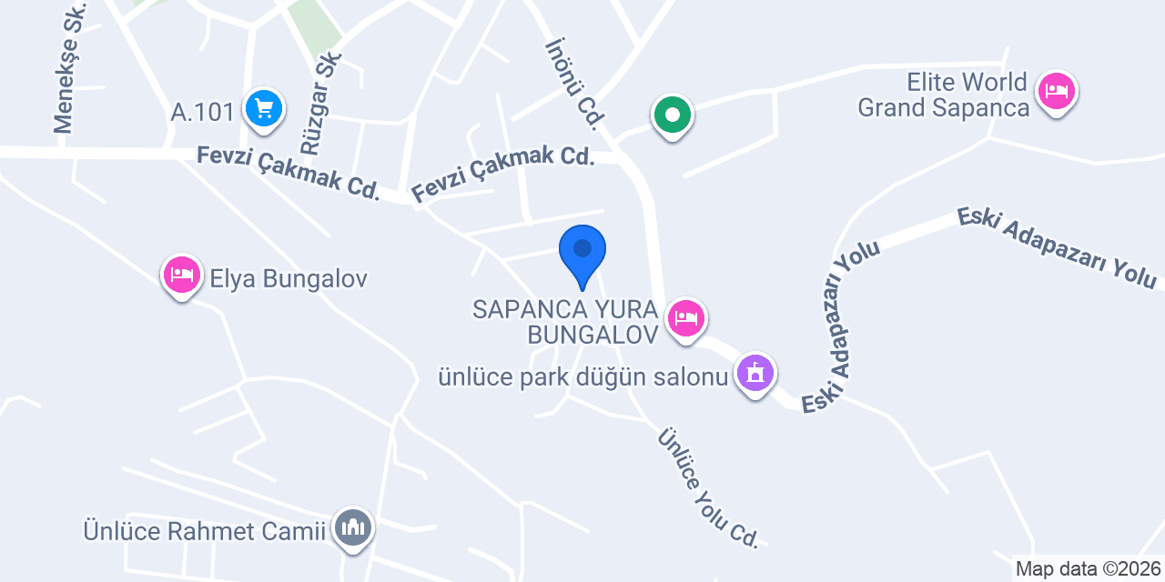 Umay Bungalov konumu