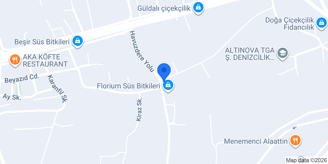 GN Çiçekçilik konumu