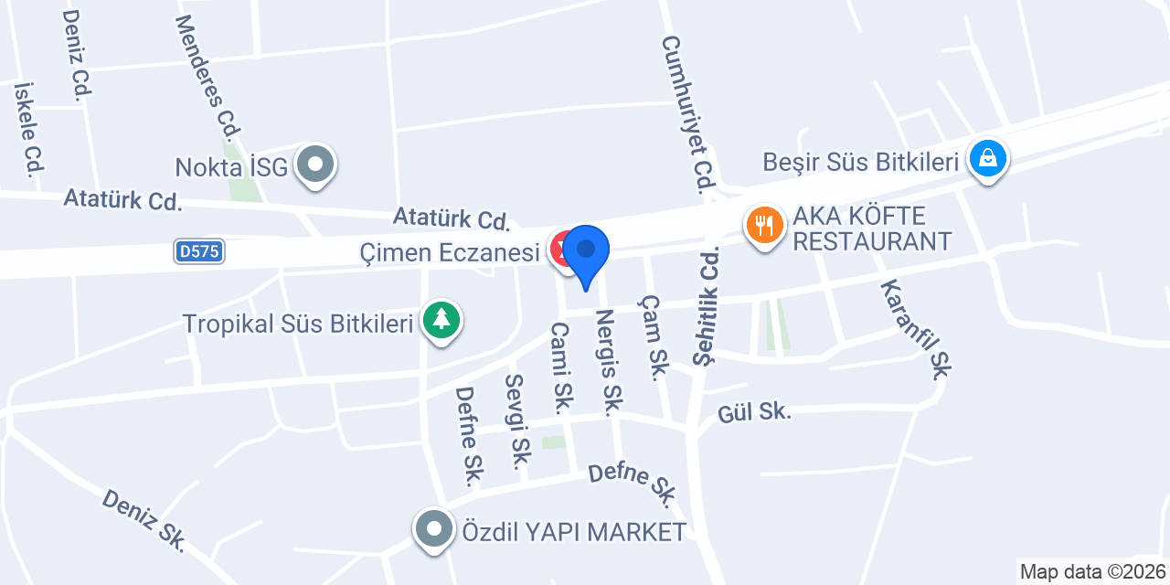 CENGİZLER DÖNER VE BÖREK SALONU konumu