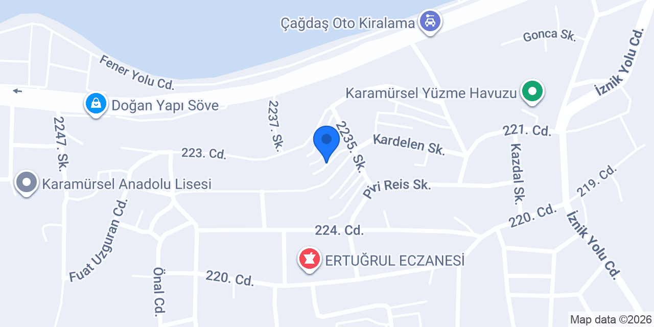 Gotik Yapı konumu