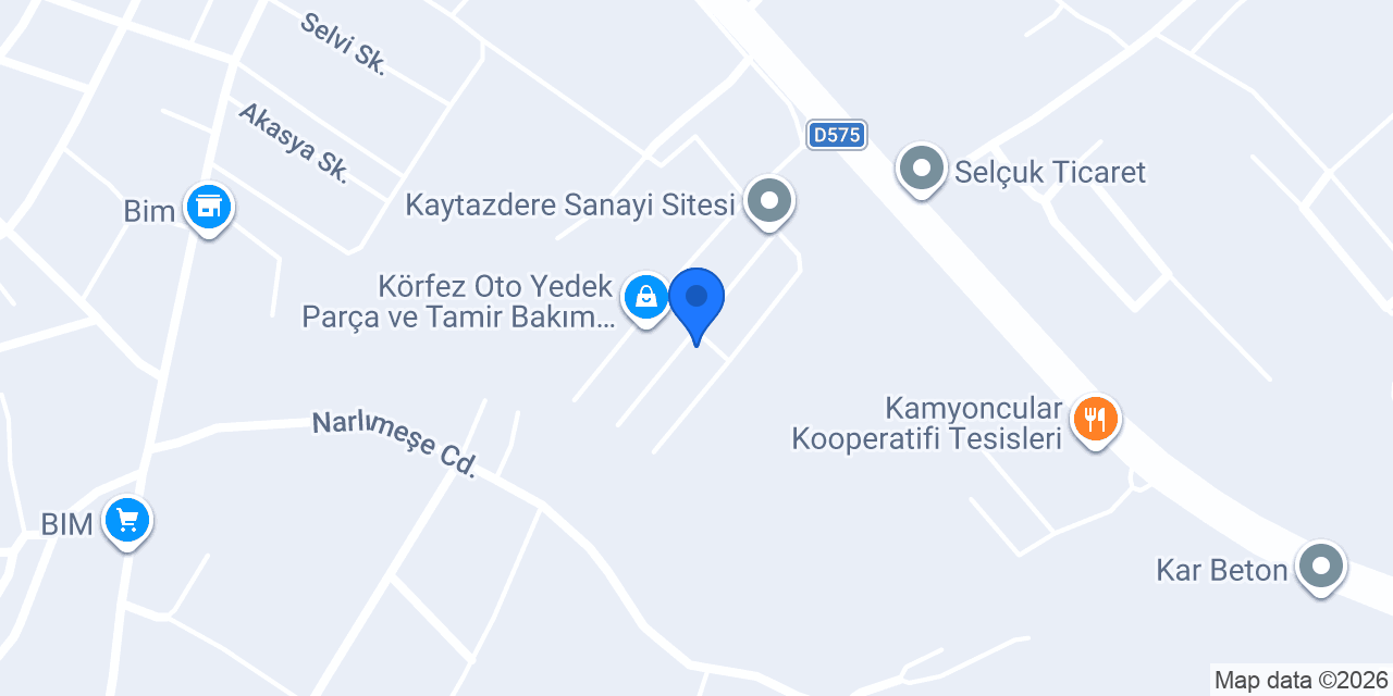 Özder Bobinaj konumu