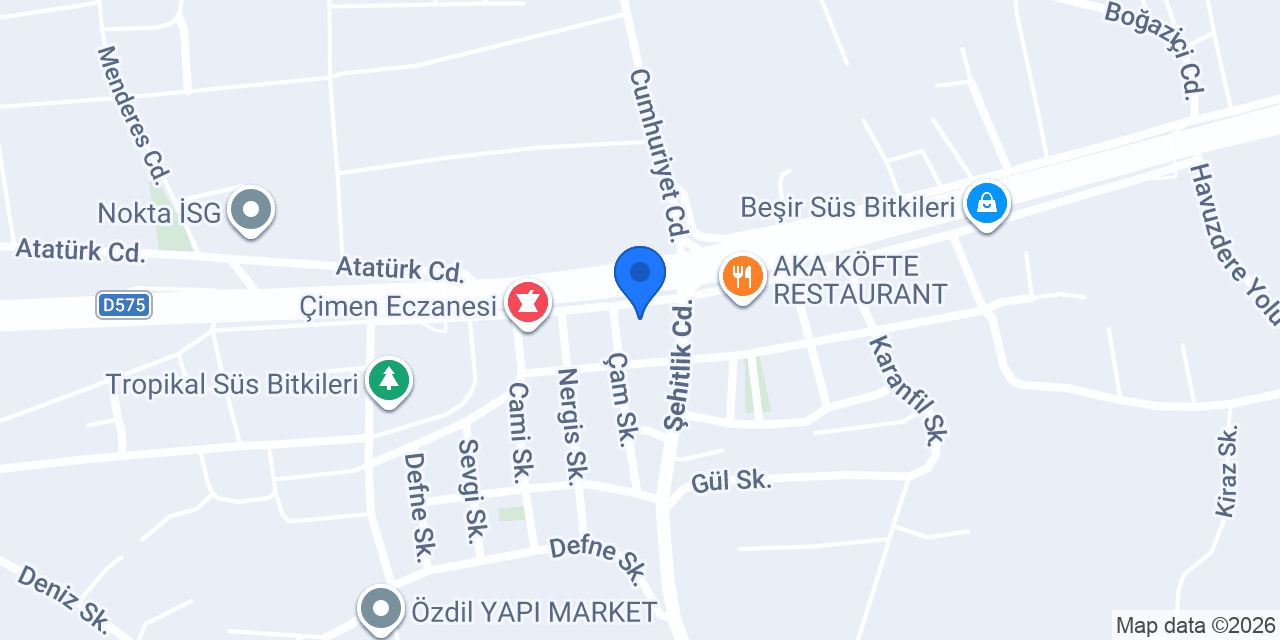 özdil kebap konumu