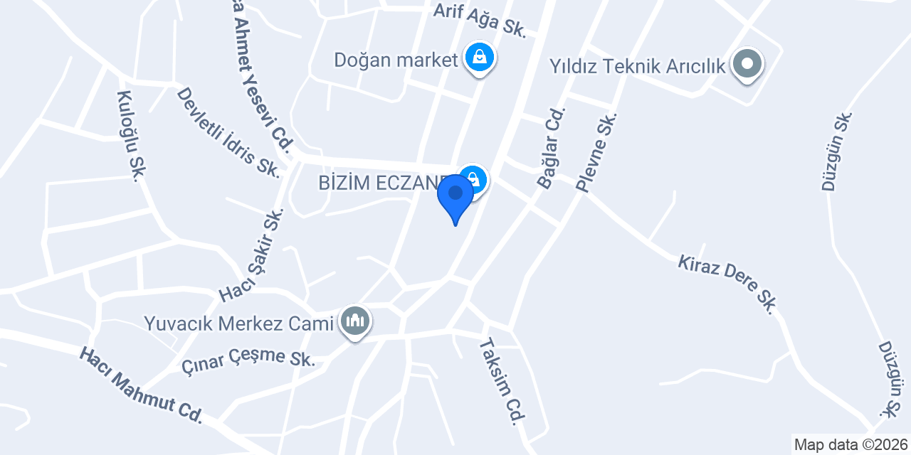 Yılmaz Optik konumu