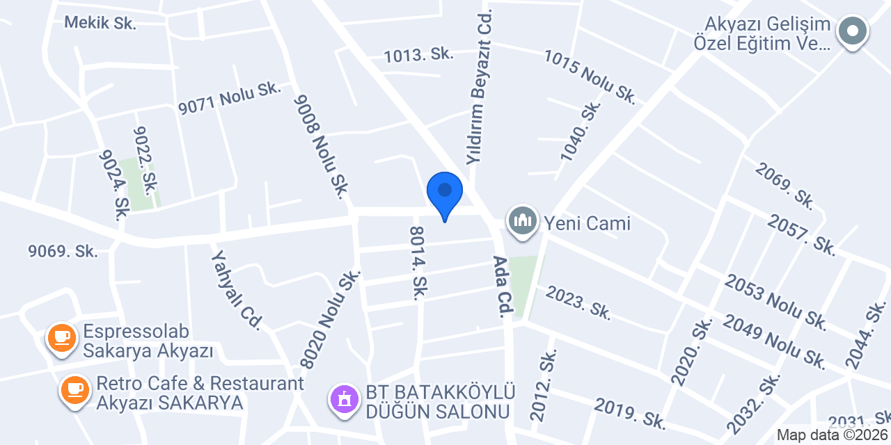 Umut oto aksesuar konumu