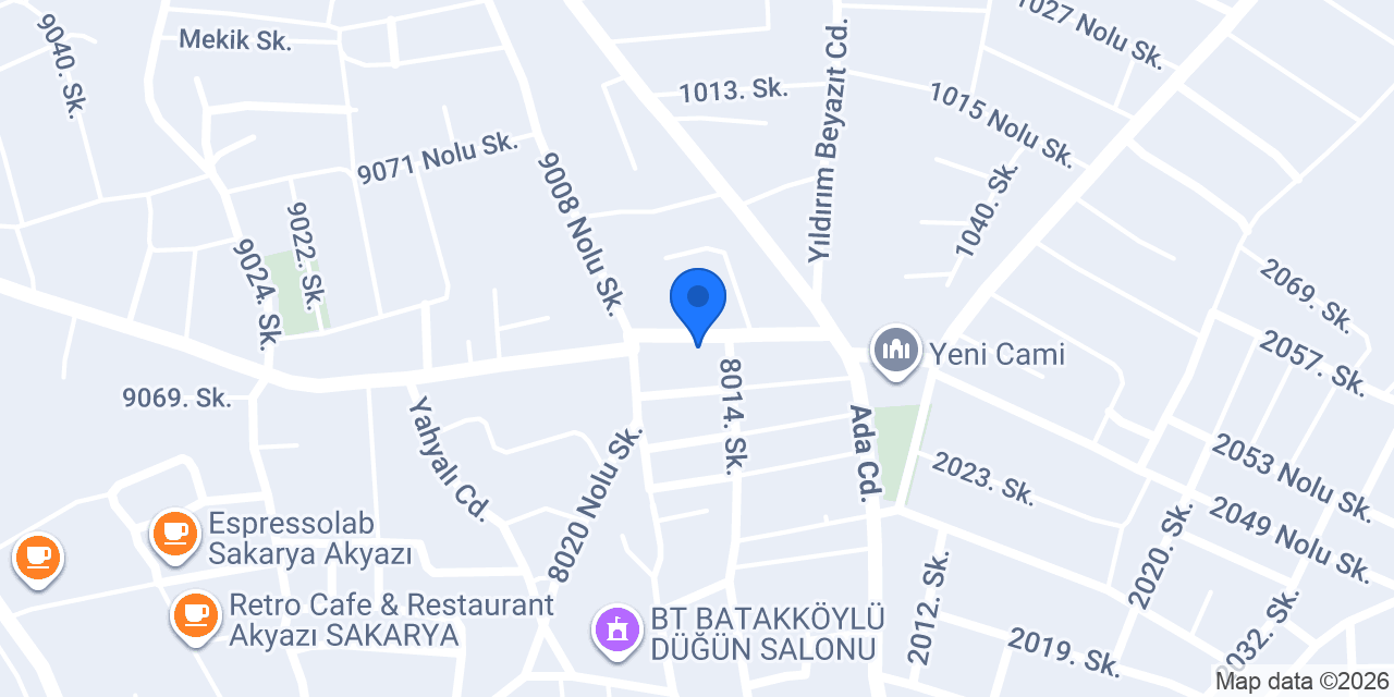 Payitaht Yapı Dekorasyon konumu
