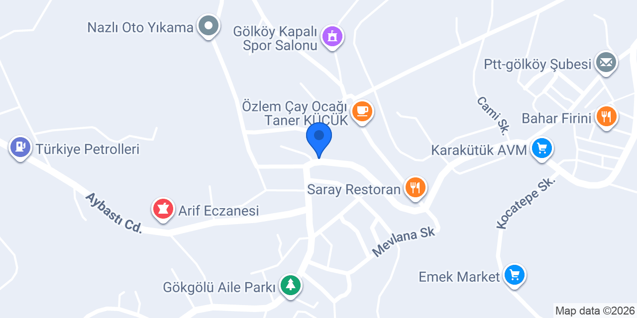 Gölköy Noterliği konumu