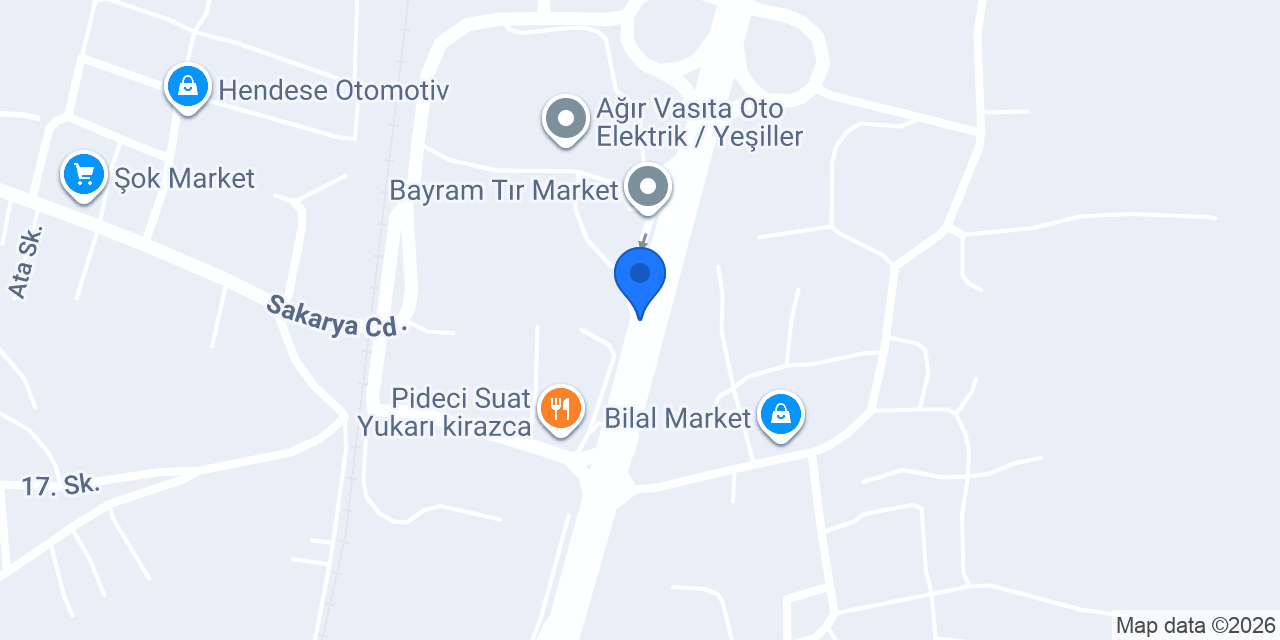 BAL-TOR YEDEK PARÇA konumu