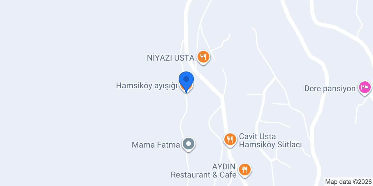 Hamsiköy ayışığı cafe&restaurant مطعم جميل يستحق الزيارة konumu