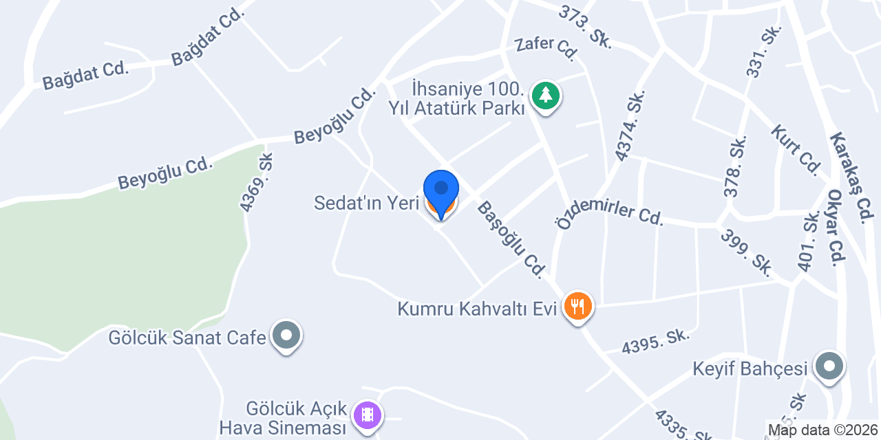 Sedat'ın Yeri konumu