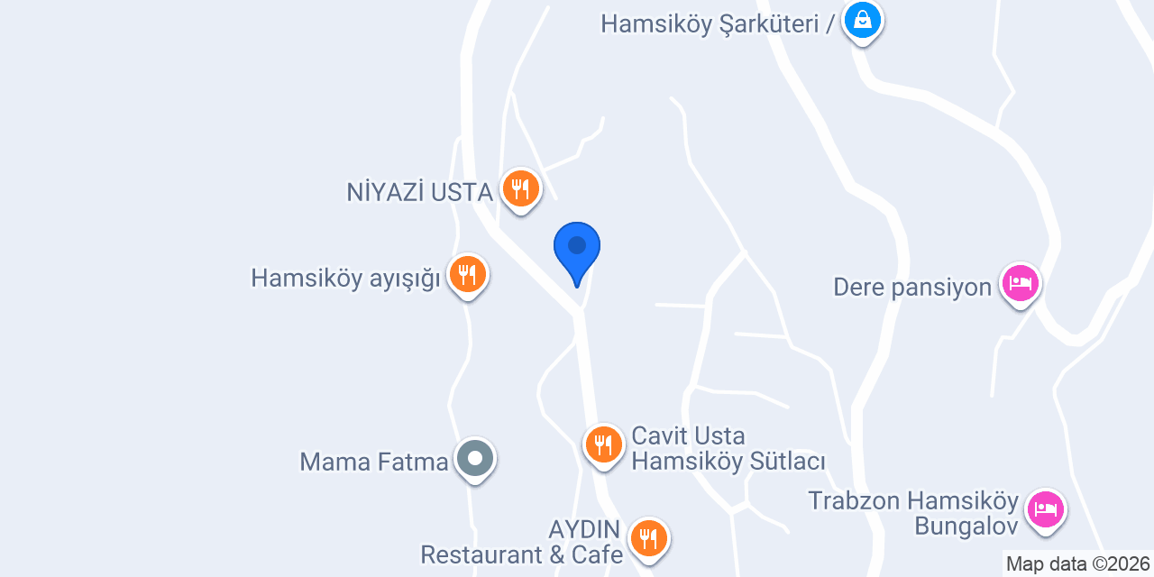 Alkurtoğlu pansiyon konumu