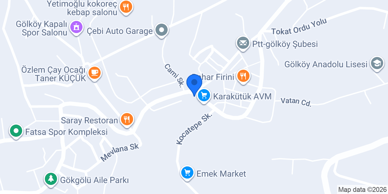 Buğra Pasta Evi konumu