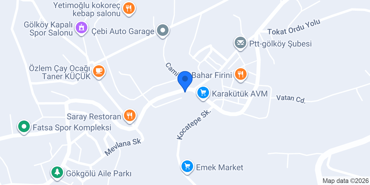 GÖLKÖY OPTİK konumu