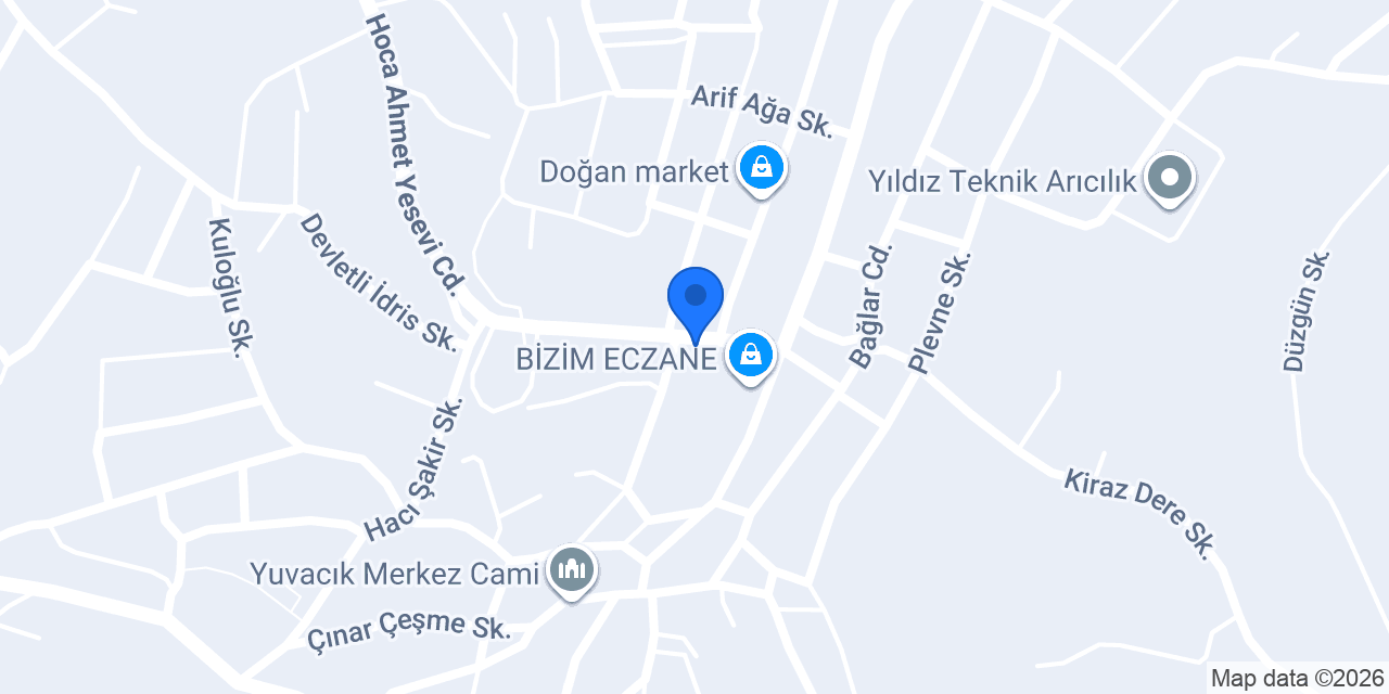 Köşem Pastanesi konumu
