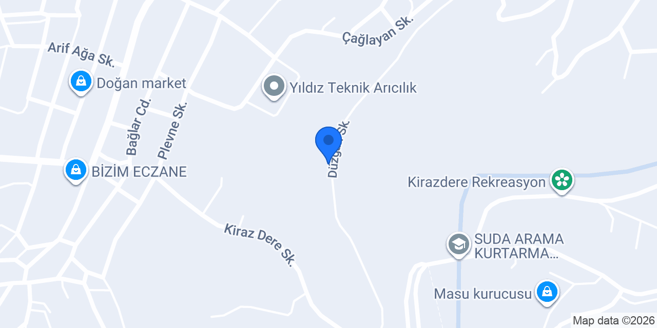 Yuvacık Kirazdere Çiftliği konumu