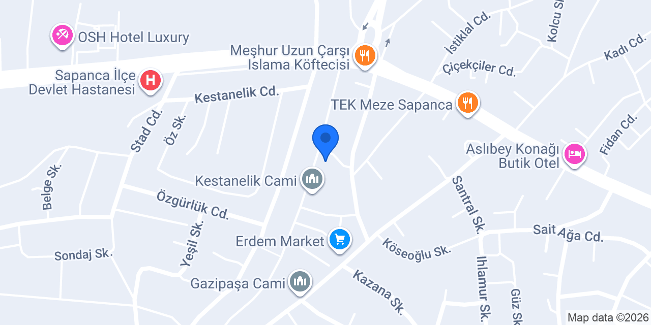 Sapanca Kahvaltıcısı konumu