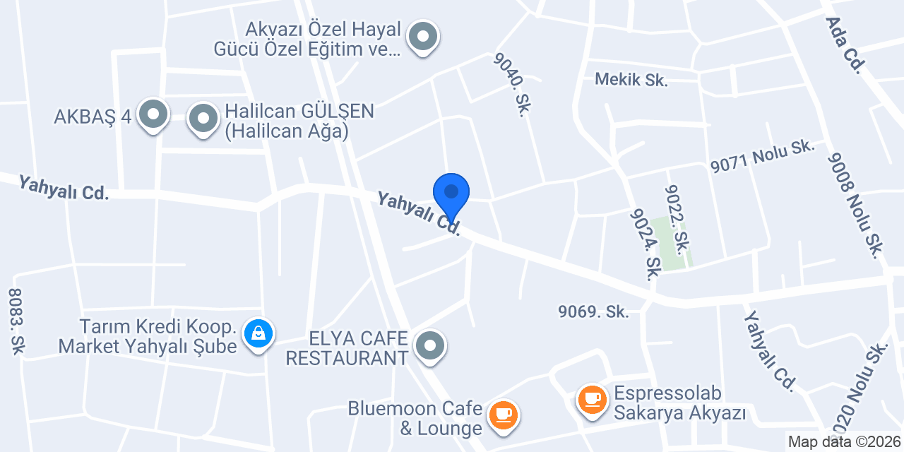 Önder Veteriner Kliniği konumu