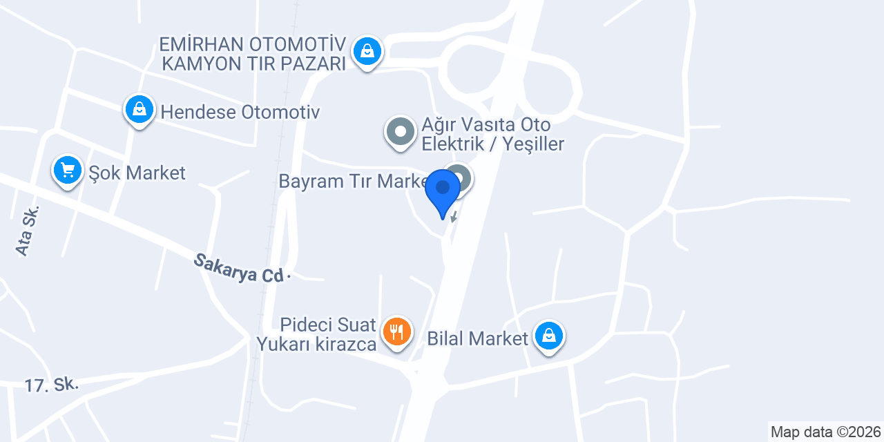 ADA TIR KAMYON PAZARI konumu