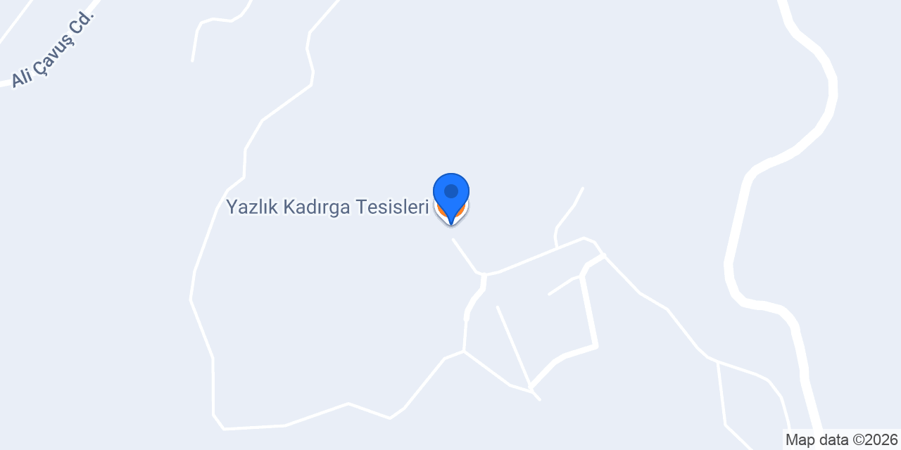 Yazlık Kadırga Tesisleri konumu