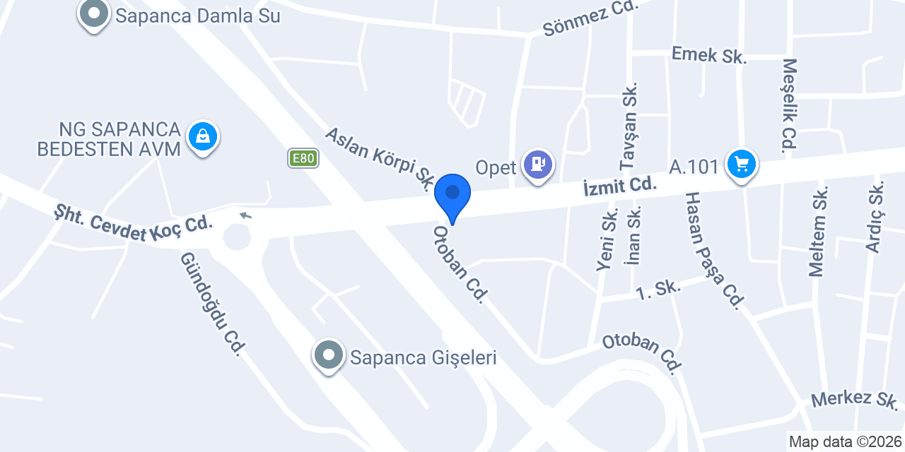 Oteliks Turizm konumu