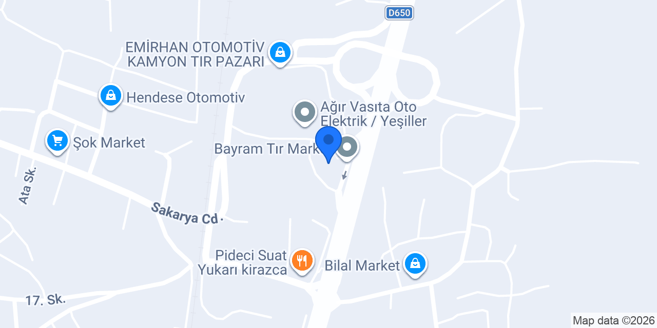 Çatalbaş LTD ŞTİ konumu