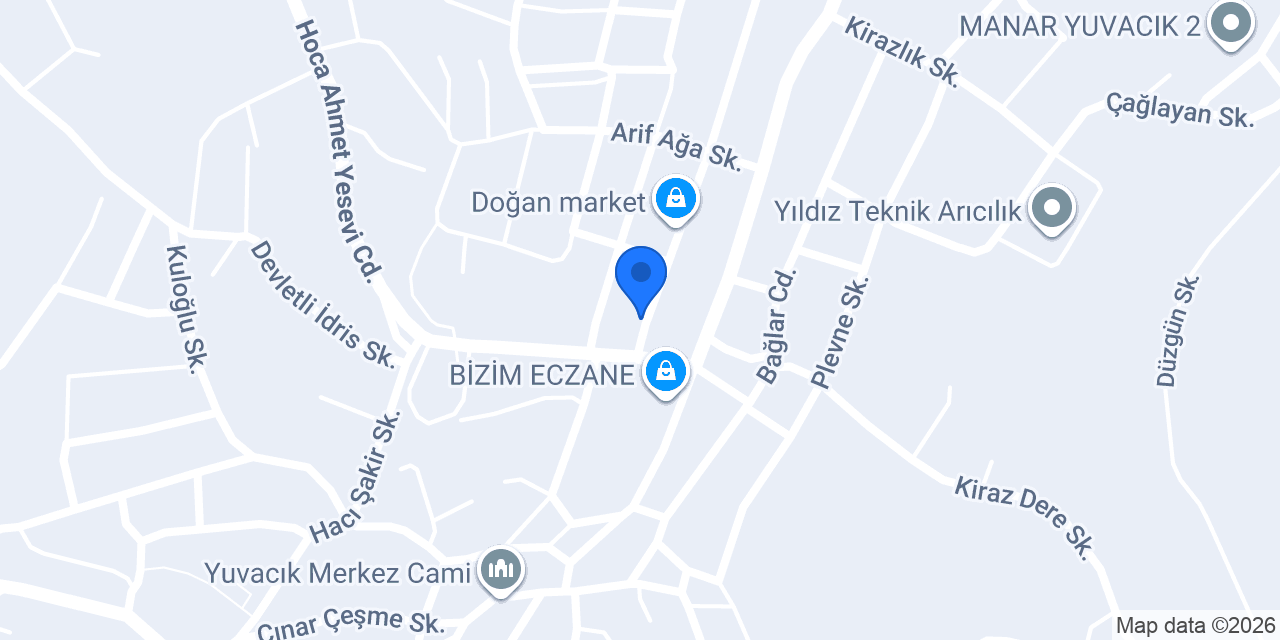Kerim Bayrak Saç Tasarım konumu
