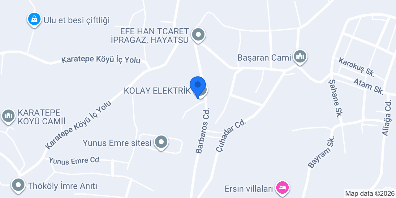 KOLAY ELEKTRİK konumu