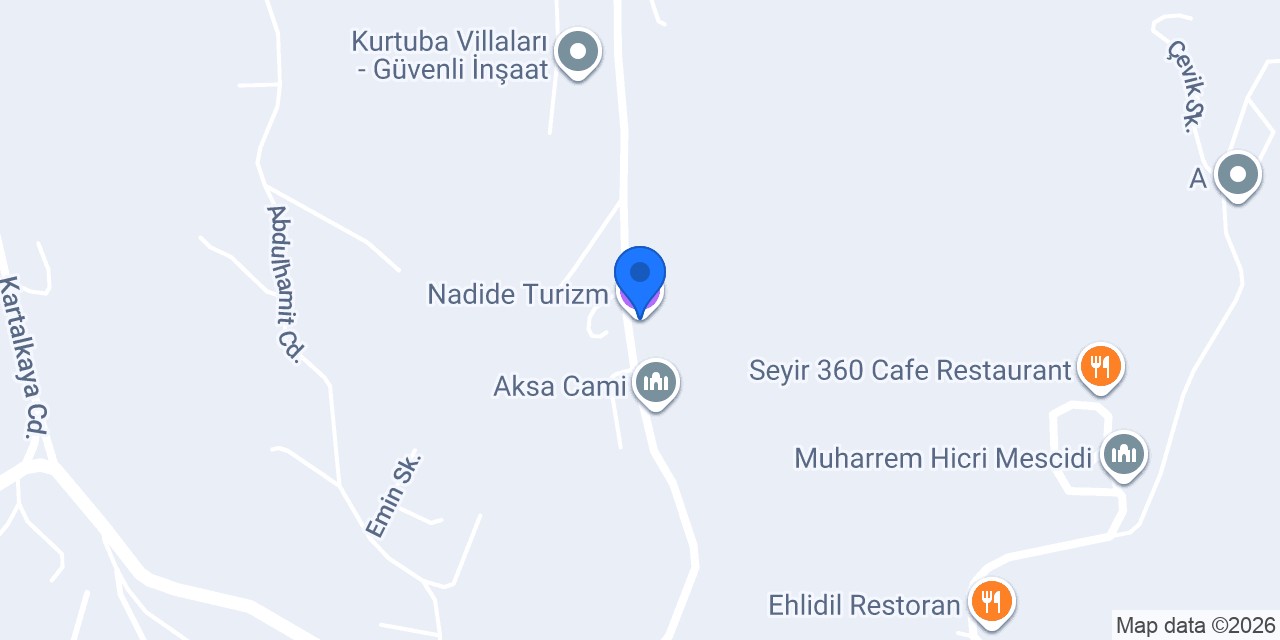 Nadide Turizm konumu