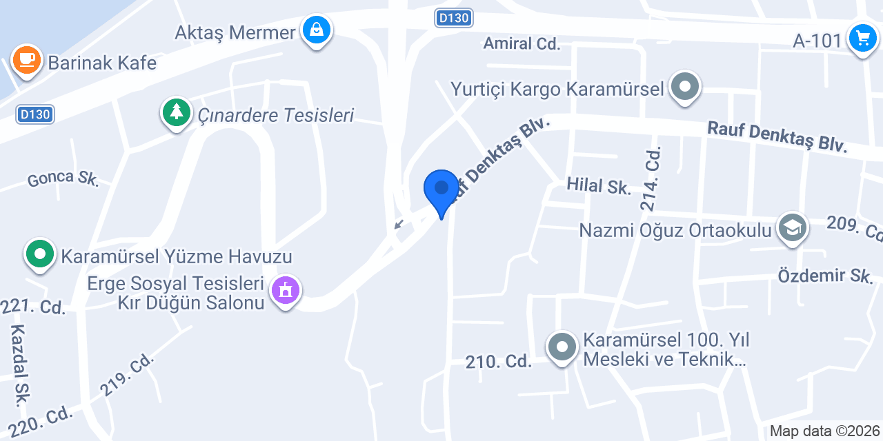 Karmil İnşaat A.Ş. konumu