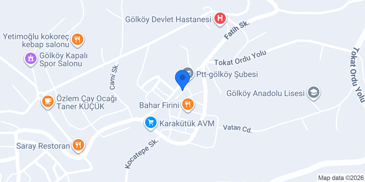 Halk Kütüphanesi konumu