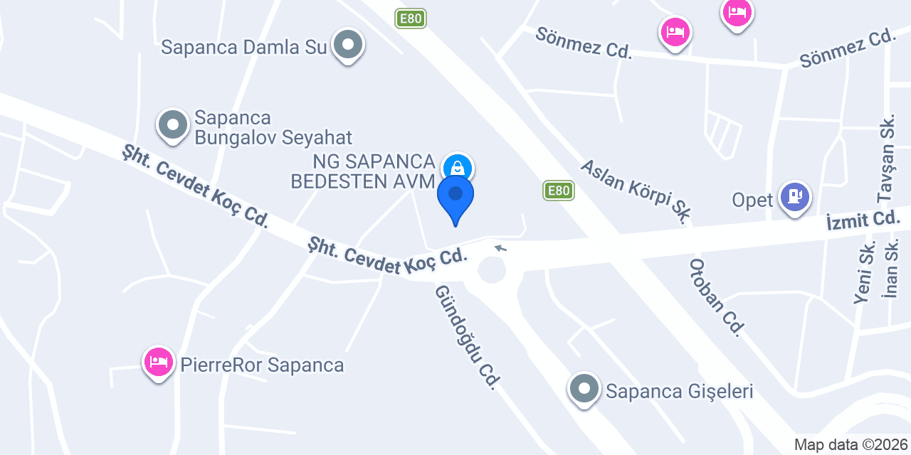 Köz Kestane Kafe konumu