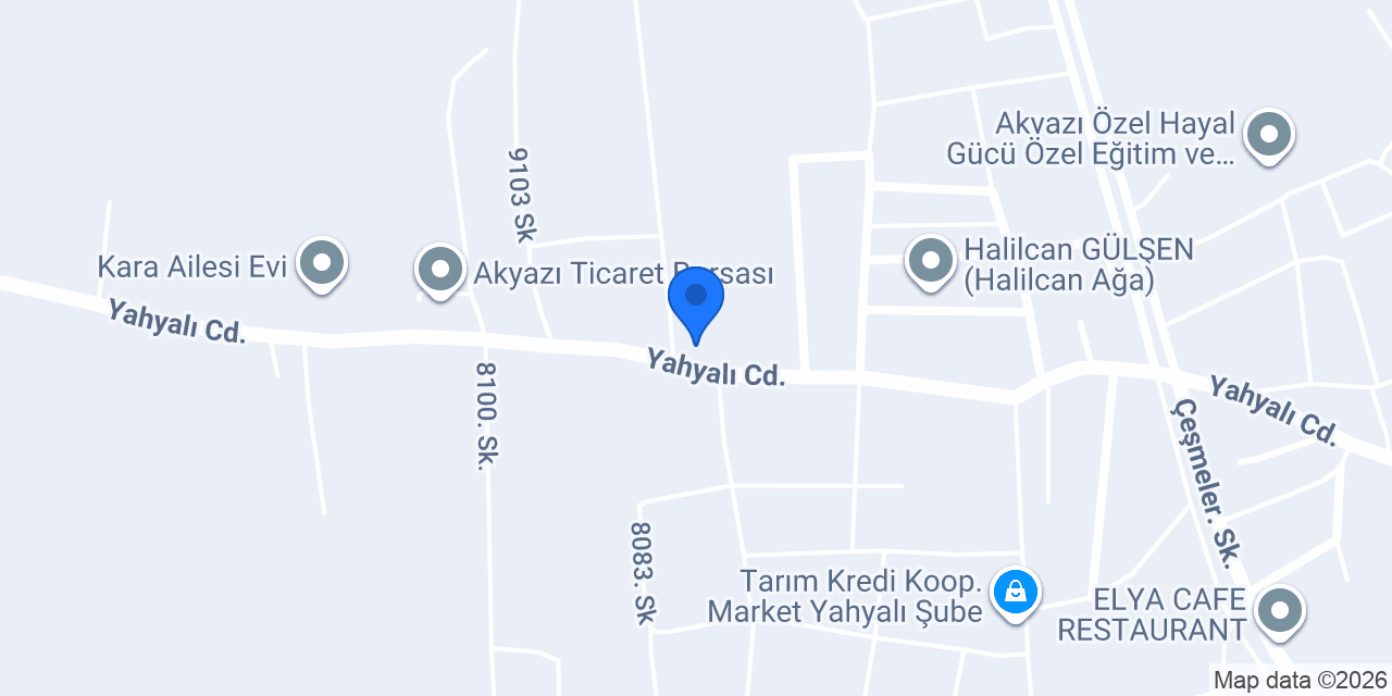 ÖZTAT TATLICILIK konumu