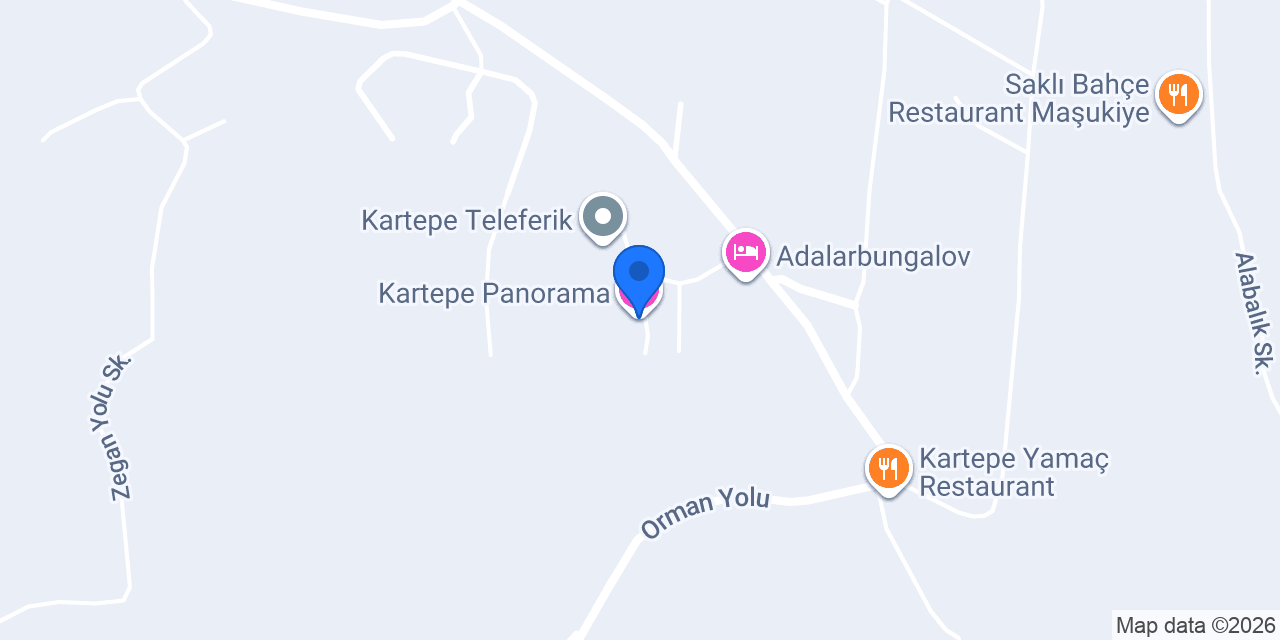 Kartepe Panorama konumu