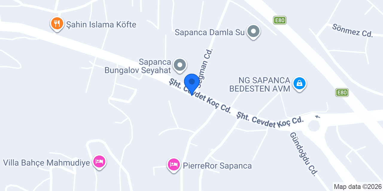 Çapa Pet Shop konumu