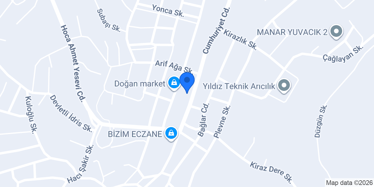 TORPİOĞLU İNŞAAT LTD. DEPO-1 konumu